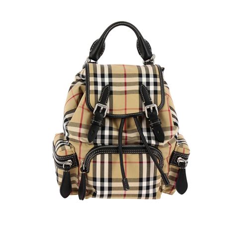 burberry backpack size|authentic burberry backpack.